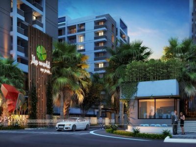 walkthrough-Architectural-real-estate-3d-Walkthrough-animation-company-birds-eye-view-high-rise-apartments-badami